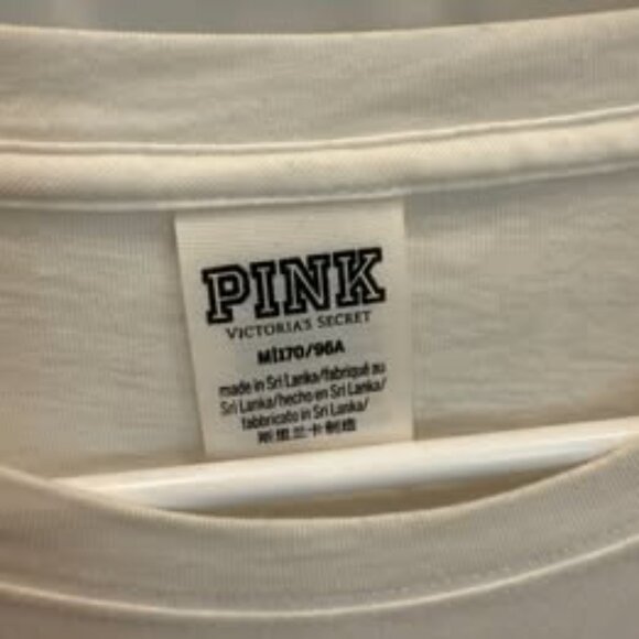 Victoria's Secret PINK long sleeve sequin Tee - Picture 3 of 4